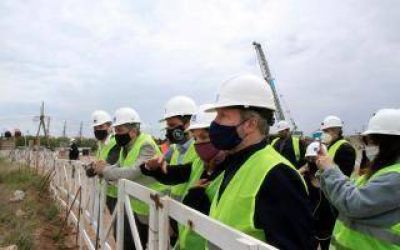 Galmarini, Cabandi� y Sabbatella recorrieron el Sistema Riachuelo