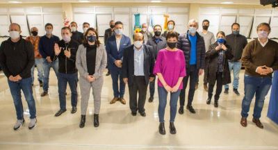 La Primera y la Tercera peronista se juntaron para bancar a Alberto y Kicillof, aunque con alguna que otra queja