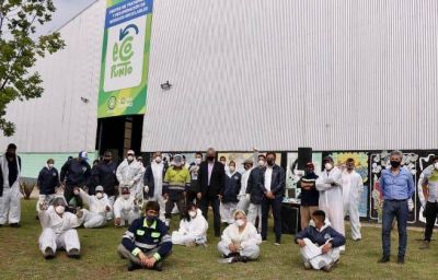 Cabandi� entreg� equipamiento de protecci�n para las y los recicladores urbanos de Avellaneda