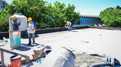 Empez� la obra para reacondicionar el polideportivo municipal de Escobar