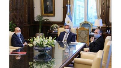 Alfredo Coto anunci� inversiones por USD20 millones en un encuentro con Alberto Fern�ndez