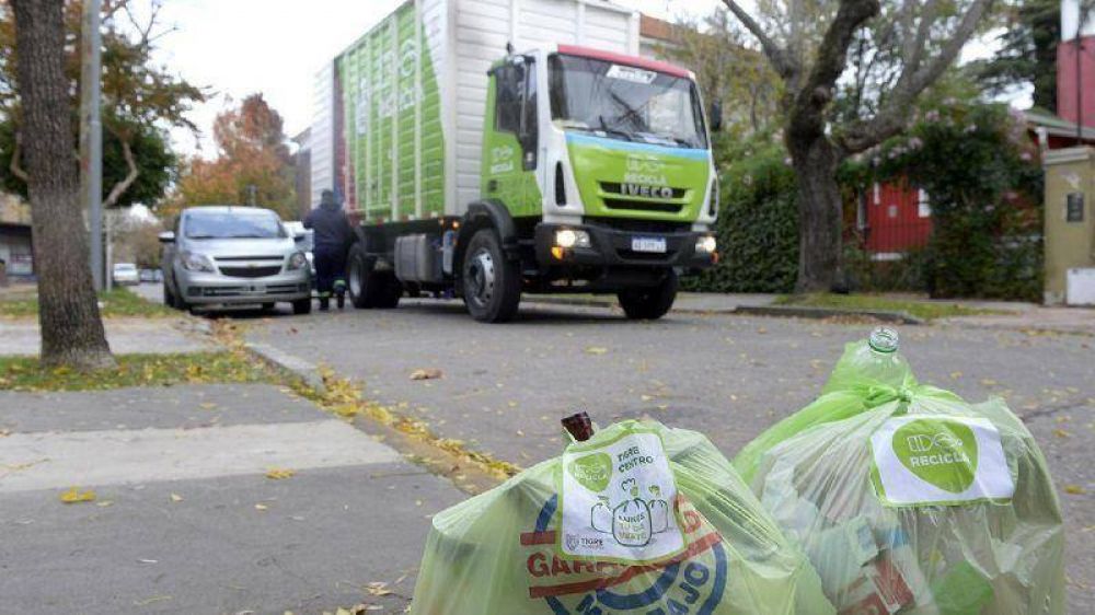 El programa Recicl de Tigre comienza la recoleccin domiciliaria de residuos en La Paloma