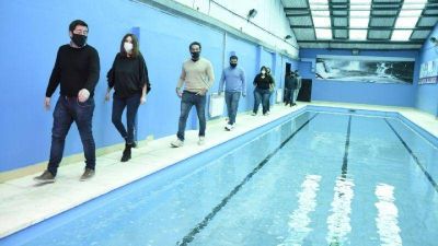 Nardini visit� el Club Deportivo El Cruce de Los Polvorines