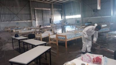 Ezeiza cerr� su centro de aislamiento por Covid-19 ante la baja de casos