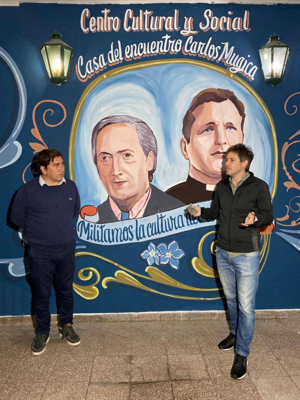 Encuentro Peronista inaugur el Centro Cultural y Social Carlos Mugica Homenaje a Nstor Kirchner 