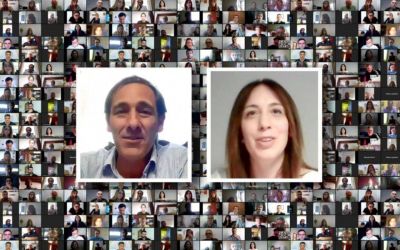 Con la mirada puesta en las elecciones 2021, Garro y Vidal mantuvieron una reuni�n virtual