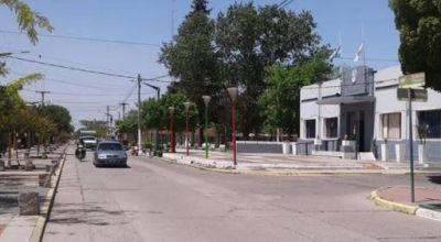 Poca circulaci�n en el regreso al distanciamiento en Justo Daract