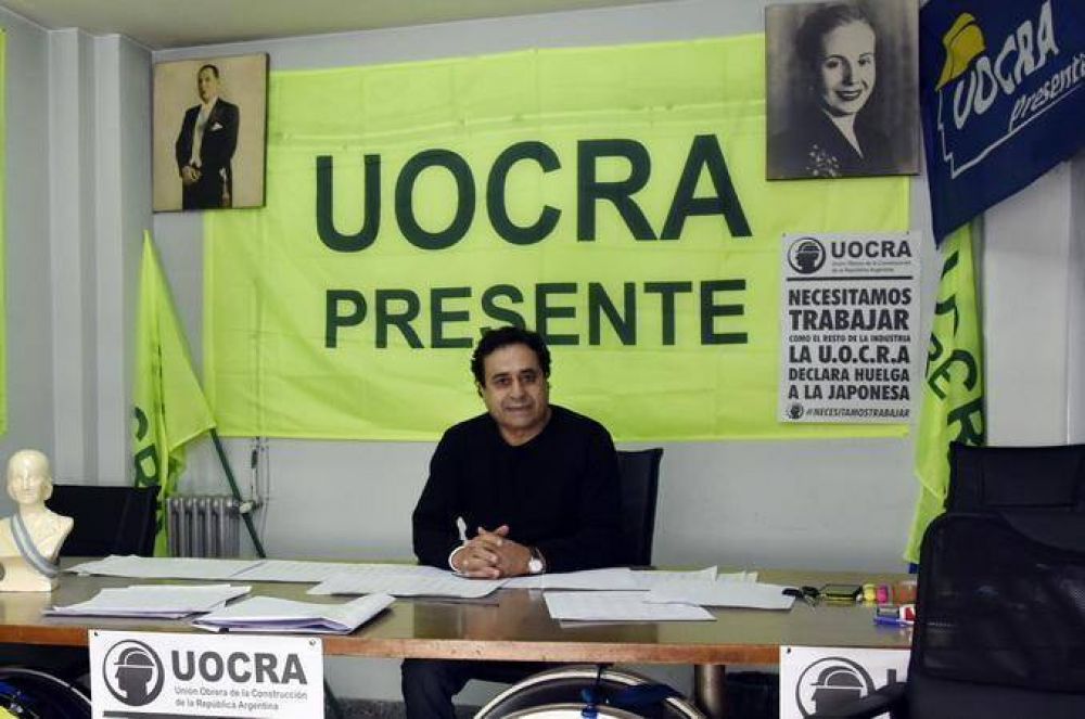 UOCRA: Csar Trujillo fue designado como delegado a cargo de la Seccional La Plata