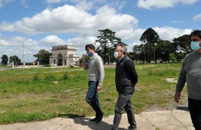 3 de Febrero y Mor�n trabajan en un proyecto urban�stico en el entorno de la estaci�n El Palomar