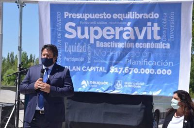 Gaido present� m�s de mil millones de super�vit para Neuqu�n