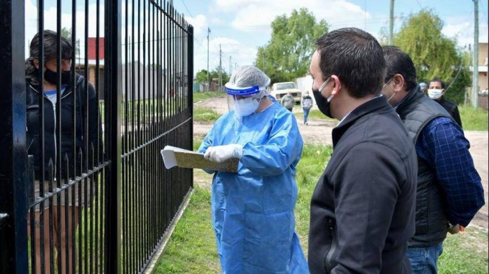 Watson supervis� el operativo socio-sanitario en San Jorge