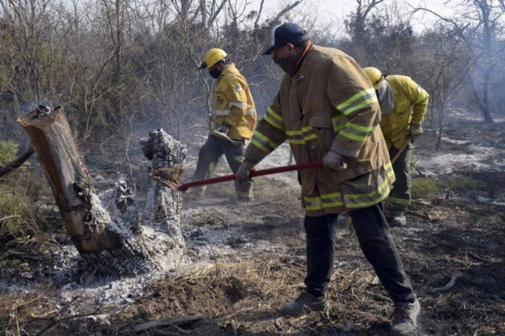 Santiago del Estero: Un incendio afect 300 hectreas