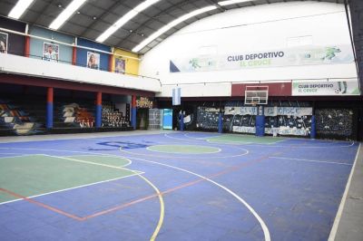 Nardini visit� el Club Deportivo El Cruce de Los Polvorines
