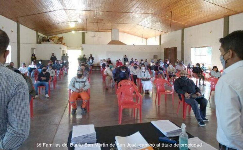 IPRODHA avanza con regularizaciones dominiales en la comuna de San Jos