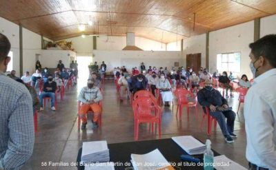 IPRODHA avanza con regularizaciones dominiales en la comuna de San José