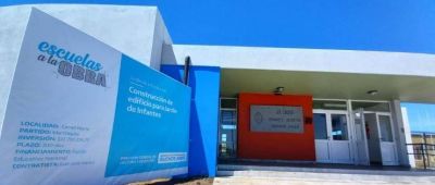 Inauguraron el Jard�n 909 de Camet Norte