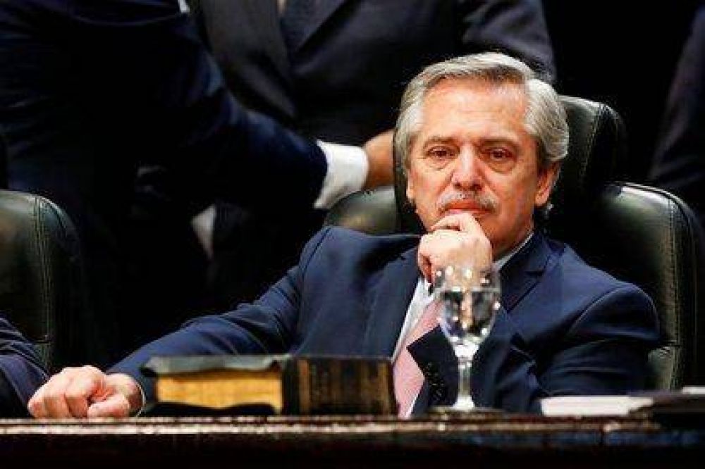 Alberto Fern�ndez confirm� que no se pedir�an nuevos desembolsos al FMI
