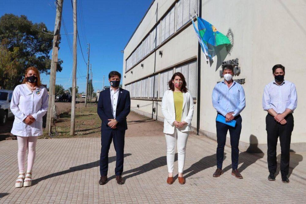 Kicillof inaugur las nuevas instalaciones de escuelas en Moreno