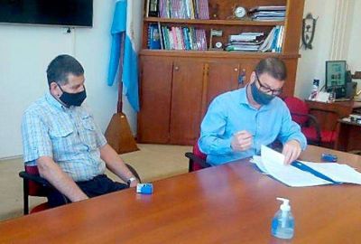 Firman el contrato de terminaci�n del JIN N� 25 de Winifreda