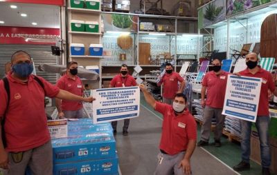 Las empresas definen si pagan el bono y Comercio ya se prepara para una in�dita huelga en supermercados