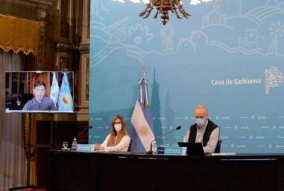 Moreno est� en la franja de Riesgo Medio y �vuelven las clases?