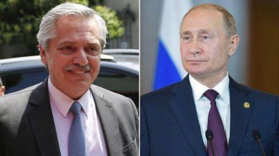 Alberto Fern�ndez hablar� ma�ana con Vladimir Putin por la compra que la Argentina har� de la vacuna rusa contra el coronavirus