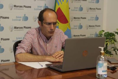 Intendente Pisano: �Estamos trabajando y dialogando sobre c�mo vamos a vacunar�