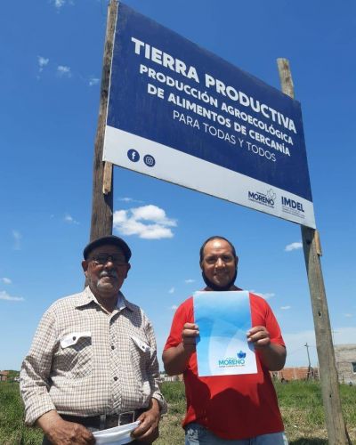 Se inauguró el segundo parque agroecológico en Moreno