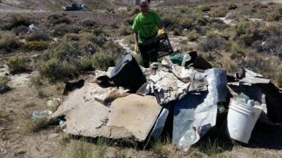 Pr�spero Palazzo elige un lugar libre de basurales clandestinos