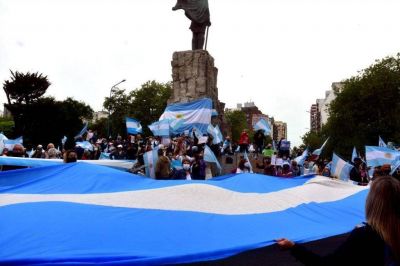Un nuevo banderazo contra el Gobierno en Mar del Plata