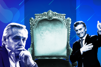Solo en Off: Alberto Fern�ndez, Mauricio Macri y el sill�n que nadie quiere usar