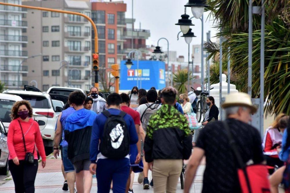 Hay 187 nuevos contagiados de coronavirus en Mar del Plata