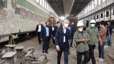 Meoni agradeci a la Coottaj por haber mantenido en pie el trabajo ferroviario