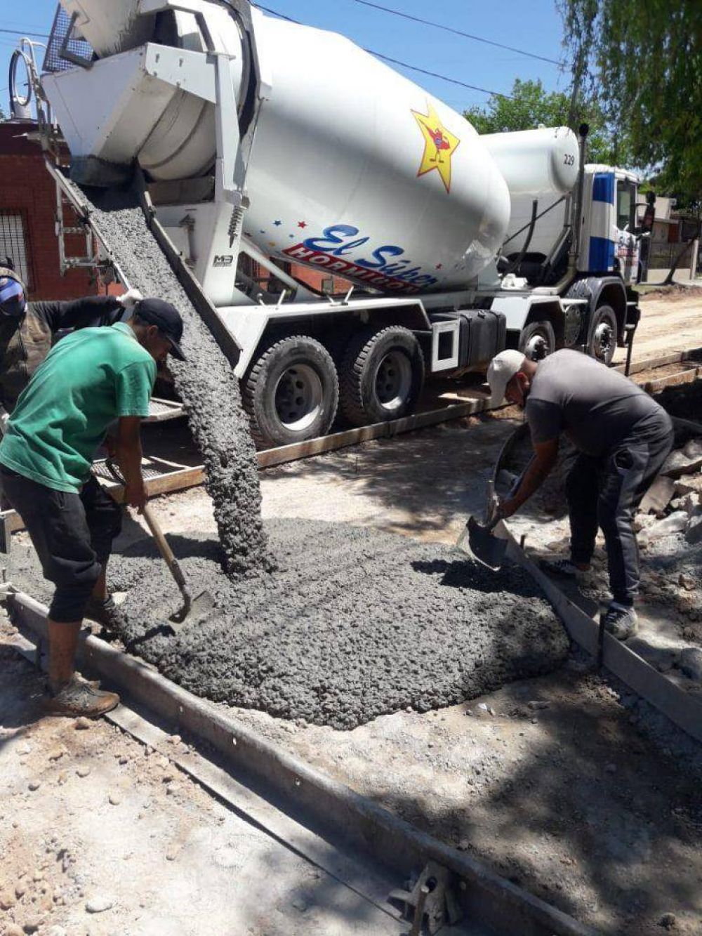 Merlo: avanza obra en Mariano Acosta