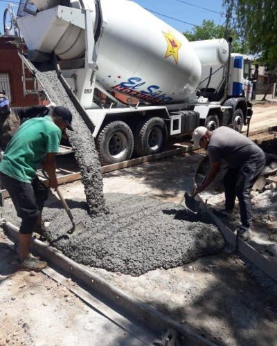 Merlo: avanza obra en Mariano Acosta
