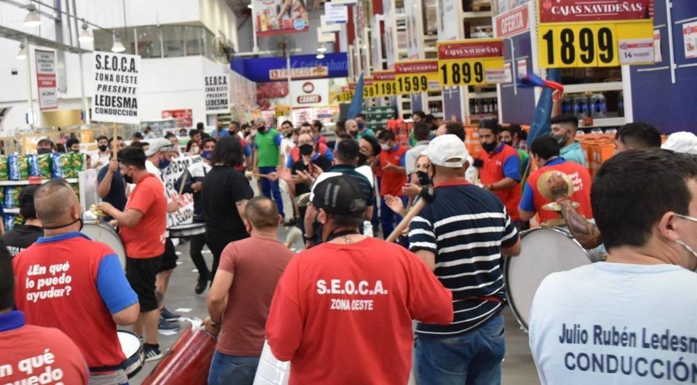 Comercio: Paralizan hipermercados y mayoristas del conurbano oeste