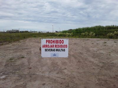 Ante reclamos de vecinos, se limpi� el basural clandestino en Rodr�guez Pe�a al 2500