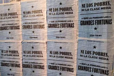 El Frente Patria Grande de Grabois apura el debate del proyecto de aporte solidario en Diputados