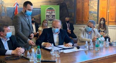 Empresas de neum�ticos invertir�n 200 millones de pesos para abrir una planta de recapado en De�n Funes