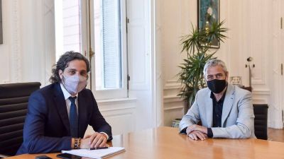 Cambio en el gabinete: Ferraresi se reuni� con Cafiero