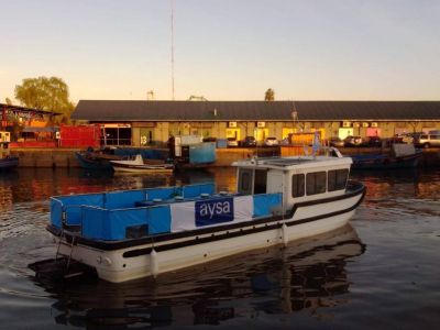 AySA ya entreg� 2 millones de litros de agua potable en el Delta de Tigre-San Fernando