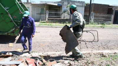 Operativos anti dengue: recolectaron m�s de 10.000 metros c�bicos de basura
