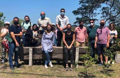 Chavez visit� el proyecto Parque Natural It� Por�