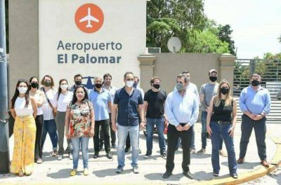 Tagliaferro particip� de la convocatoria para apoyar al aeropuerto de El Palomar