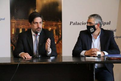  Puglelli recibi� al ministro Trotta y juntos firmaron un convenio 