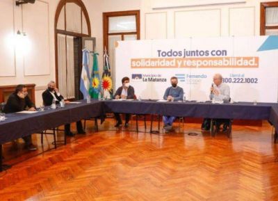 Espinoza reunido con Larroque