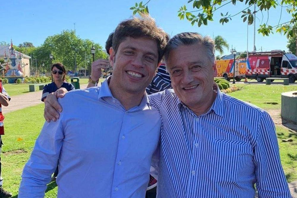 Gelen se rene en La Plata con Kicillof