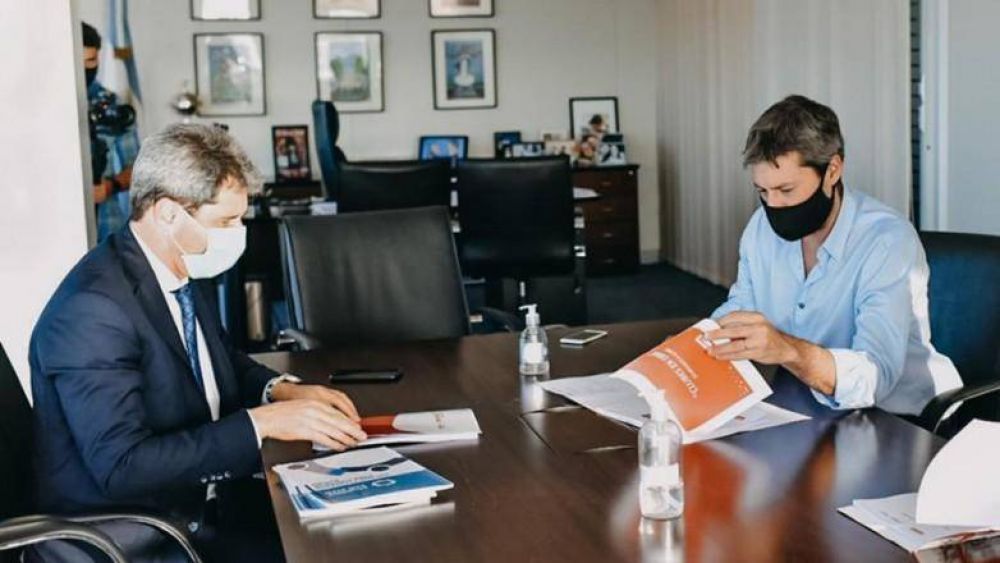 U�ac se reuni� con los ministros Kulfas y Lammens