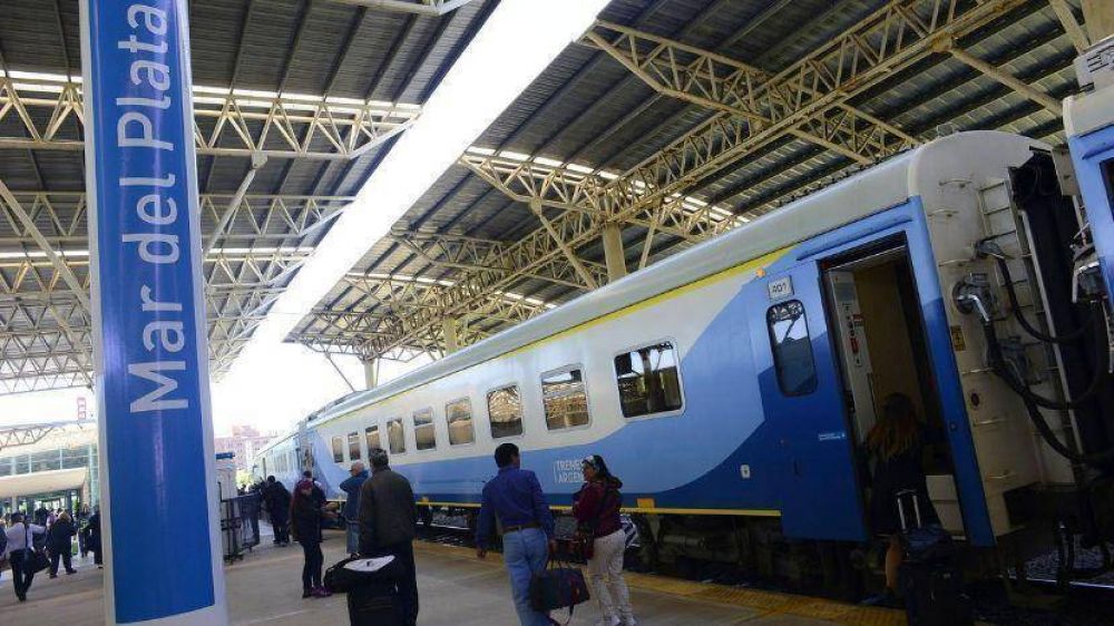 El prximo lunes vuelve el tren a Mar del Plata a precios del ao pasado