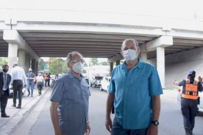 Berni y Descalzo coordinaron acciones de seguridad en Ituzaing�